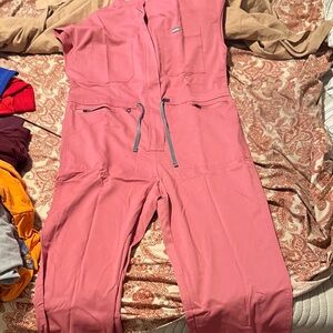 Women's scrubs jumpsuit
